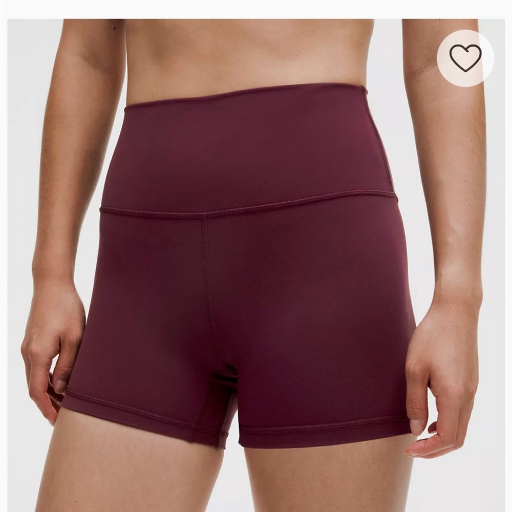 4” lululemon align shorts